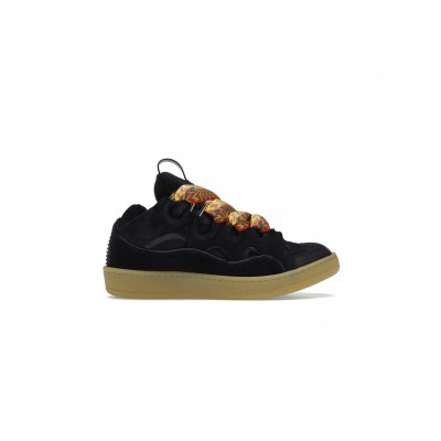LANVIN LEATHER CURB BLACK FM-SKRK11